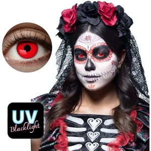 Boland lentilles mensuelles UV flash silicone rouge 2 piècesVendu parbol