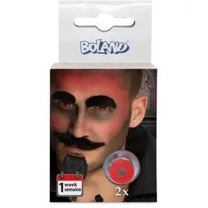 Boland party lenses devil silicone rouge 2 piècesVendu parbol