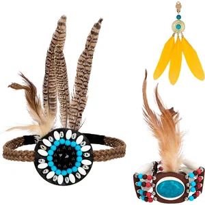 Boland - Set Hippie delight - Volwassenen - Vrouwen - Hippie - 60's & ... pas cher