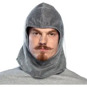 Boland Générique - CI8281 - Cagoule Médiévale Cotte De Maille - Taille Unique pas cher