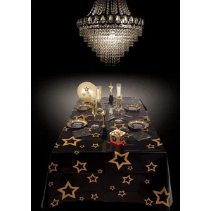 Boland - PE tafelkleed Stars - Glitter & Glamour - Glamour - Feestvers... pas cher