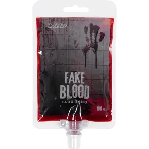 Poche de faux sang - BOLAND - Unique Coloris - Rouge - Adulte