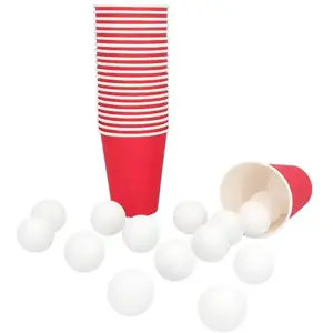 Boland - Set drankspel Beer pong - Bierfeest - Housewarming - Verjaard... pas cher