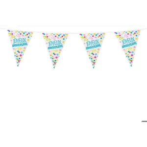 Boland - PE vlaggenlijn 'Joyeux Anniversaire' - Geen thema - Verjaarda... pas cher