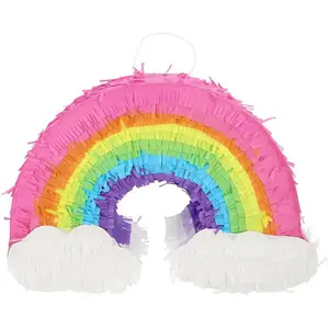 Boland - Piñata Regenboogdroom - Verjaardag, Kinderfeestje, Themafeest - Regenboog