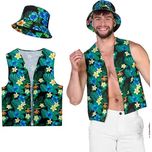 Boland 52173 Costume de touriste, chapeau et gilet, motif floral, vaca...Vendu parbol