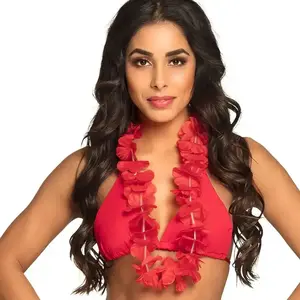 Comparateur de prix : Boland Couronne hawaïenne Ohana rouge 50 cm