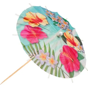 Boland 6 parapluies à cocktail Paradise (Ø 18 cm) pas cher