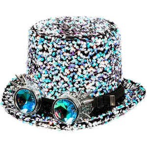Boland - Hoed Desert dream parelmoer - 57-61 - Volwassenen - Unisex - Steampunk- Sciencefiction - Festival pas cher