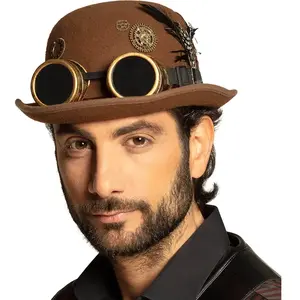 Boland - Hoed Seepunk - 58 - Volwassenen - Unisex - Steampunk- Sciencefiction