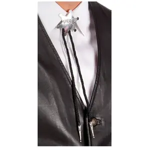 Boland - Ketting Sheriff ster - Volwassenen - Unisex - Cowboy - Cowboy - IndiaanVendu parbol