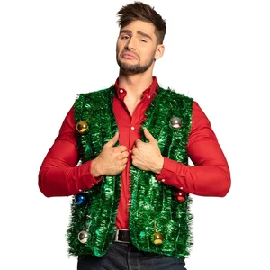 Boland - Vest Kerstboom (M/L) - Volwassenen - Kerstman - Kerst