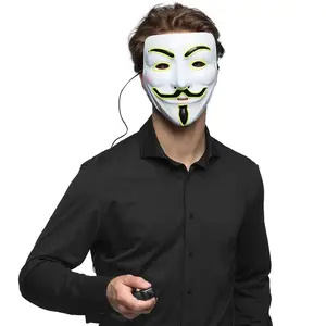 Comparateur de prix : Boland - LED masker Protest - Volwassenen - -