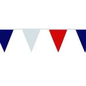 Guirlande de supporter fanions tricolores pas cher