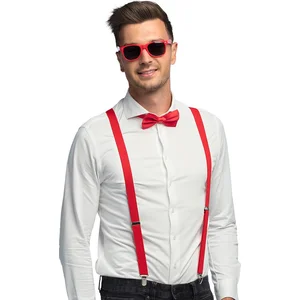 Boland - Accessoireset rood Rood - Volwassenen - Unisex - - Rode duivels pas cher