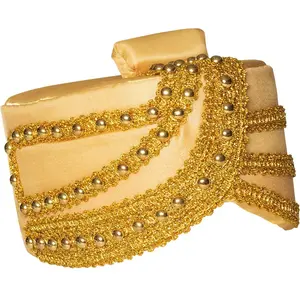 Boland 81022   Chapeau Sultan Osman, doré, oriental, carnaval, accessoire de costume, fête à thème, fête à thème pas cher