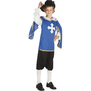 Boland - Kostuum Musketier Norbert (7-9 jr) - Kinderen - Musketier - R... pas cher