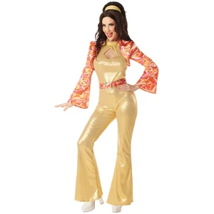 Boland - Kostuum Funky queen (S) - Volwassenen - Danser/danseres - 70'...Vendu parbol