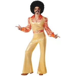 Boland - Kostuum Funky king (XXL) - Volwassenen - Danser/danseres - 70's - Retro - Groovy - Dancing King - Carnaval - Themafeest pas cher