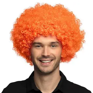 Boland Perruque - Afro - Orange - Adulte - Mixte - IntérieurVendu parbol