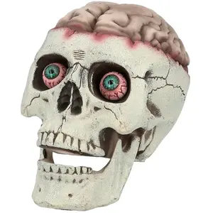 Boland 73213 - Tête de mort avec pin mobile - 18 x 13 x 15 cm - Figuri...Vendu parbol