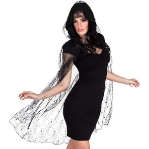 Boland - Cape Spiderweb - Volwassenen - Vampier - Halloween - Horror - VampierVendu parbol