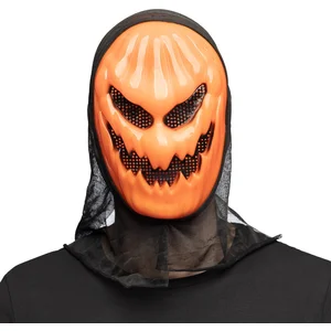 Boland - Masker Pompoen met kap - Volwassenen - Pompoen - Monster - Horror - Vogelverschrikker - Halloween - Cosplay - Themafeest - Carnaval