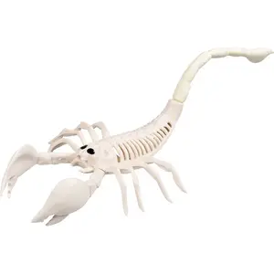 Boland 72401 - Squelette Scorpion Taille 31 cm - Décoration en plastique pour Halloween, carnaval ou fête à thèmeVendu parbol