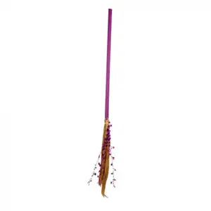 Boland - Heksenbezem assorti (110 cm) - Kinderen en volwassenen - Unisex - Heks - Horror