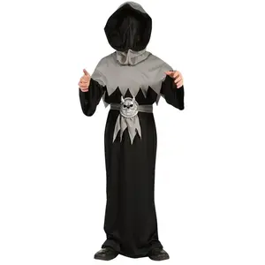 Boland - Kostuum Skull demon (7-9 jr) - Kinderen - Skelet - Halloween verkleedkleding - Reaper - Horror pas cher