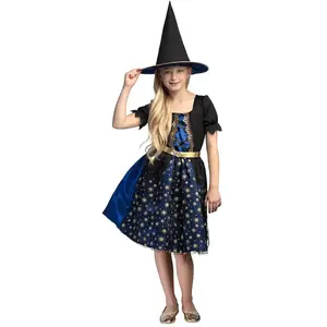 Boland - Kostuum Celestial witch (7-9 jr) - Kinderen - Heks - Hallowee... pas cher