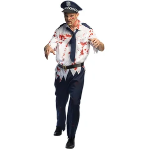 Boland - Kostuum Zombie politie Walker (M/L) - Volwassenen - Zombie - ...Vendu parbol