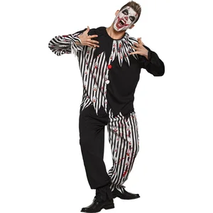 Boland - Kostuum Bloody clown (54/56) - Volwassenen - Clown - Hallowee...