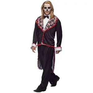 Boland - Kostuum Señor Esqueleto (54/56) - Volwassenen - Day of the dead - Skelet - Halloween - Cosplay - Themafeest