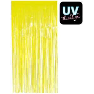 Boland - Foliegordijn neon geel Geel,Neon - Geen thema - Deurgordijn pas cher