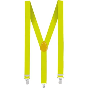 Bretelles - BOLAND - Néon Jaune - Accessoire Rigolo - Soirée FluoVendu parbol