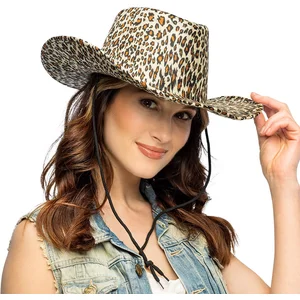 Boland - Hoed cowboy Wild luipaard Bruin - 59 - Volwassenen - Unisex -...