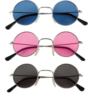 Lunettes de déguisement - BOLAND - John Lennon - 3 Paires - Verres Teintés - Adulte - Mixte pas cher