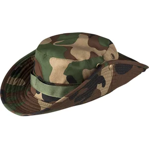 Boland Chapeau camouflage militaire adulte - Déguisement - Vert kaki et marron - Extérieur - Mixte - A partir de 18 ans pas cher