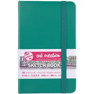 Talens Art Creation Carnet de croquis 80 feuilles 9 x 14 cm Vert forêtVendu parbol