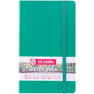 Talens Art Creation Carnet de croquis 80 feuilles 13 x 21 cm Vert forêtVendu parbol