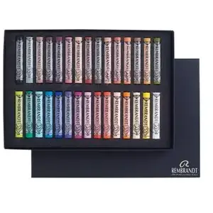 Rembrandt Boite de 30 pastels secs assortiment portrait pas cher