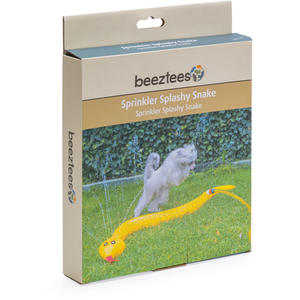 Beeztees Hondenspeelgoed PVC Splashy Snake Geel 150 cm pas cher