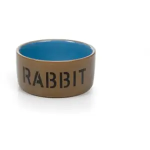 Beeztees BANGBANGSING Agrobiothers Gamelle Céramique Lapins pour Petits Animaux pas cher