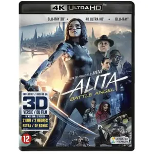 Alita: Battle Angel-Bil-Bluray 4K pas cher