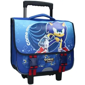 Cartable à roulettes - SONIC - Sonic Supereme Power - 38 cm - 2 compar... pas cher