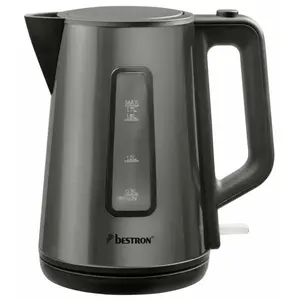 Bestron Bouilloire sans fil 1.7l 2200w gris - AWK1000TG pas cher
