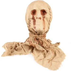 ESPA Tête de momie lumineuse 50 cm - Marron pas cher