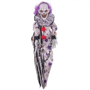 Espa HANGENDE CLOWN 110 CM MET LICHT GELUID EN BEWEGING (batterijen NIET inbegrepen) pas cher
