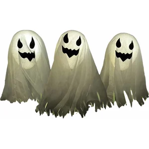 Funny Halloween 3x LED verlichte spoken - voor buiten in de tuin - op ...Vendu parbol